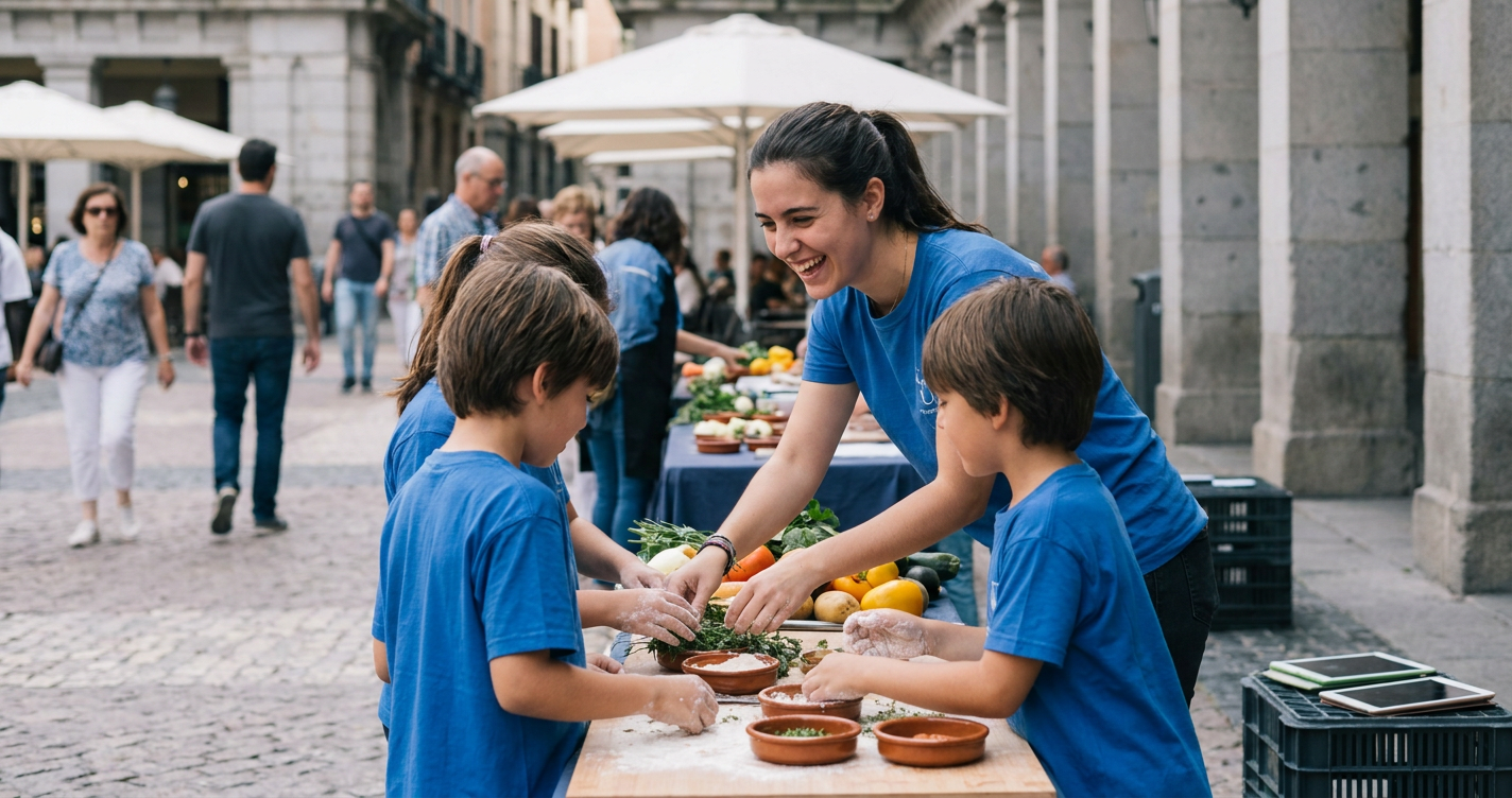 ¿Es tu hijo un “mini-chef” o un esclavo de la pantalla? El dilema de las extraescolares de cocina en Madrid